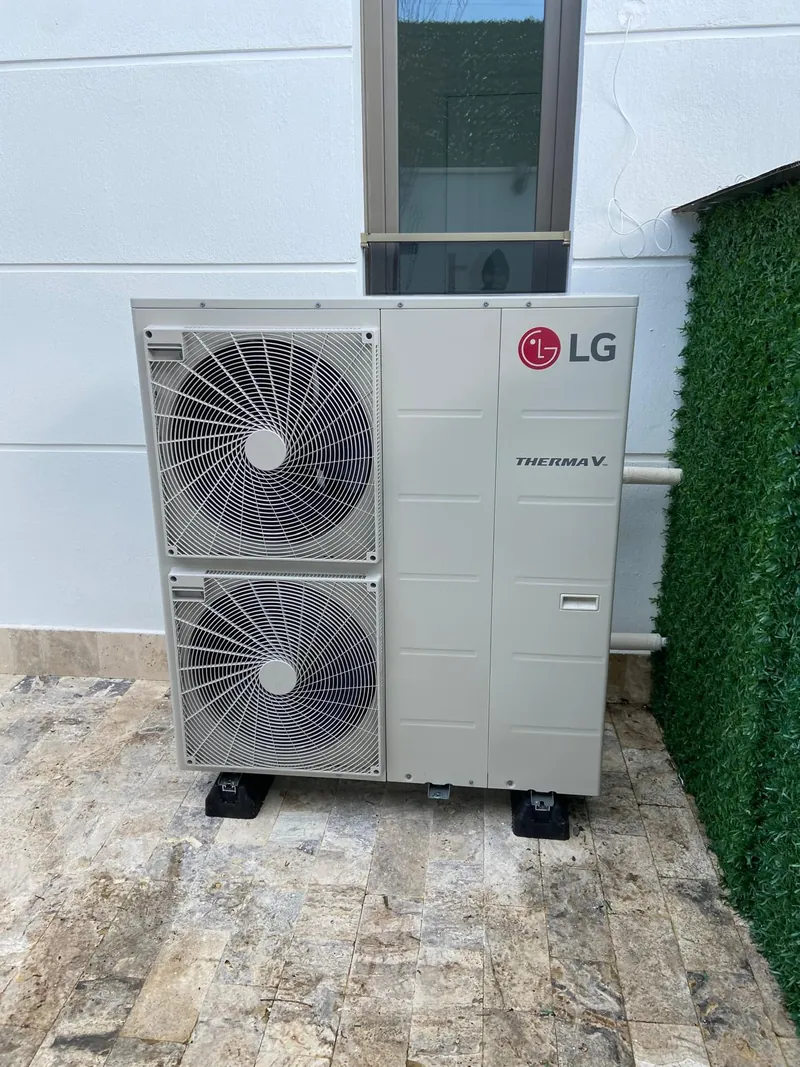 Manisa’daki bir ısı pompası uygulamasında LG THERMA V dış ünite