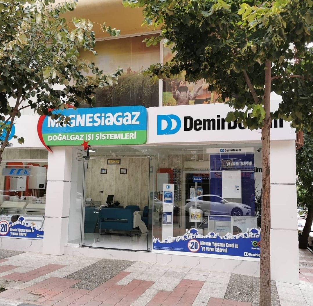 Magnesiagaz Manisa mağaza dış cephe