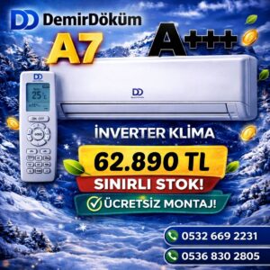 DEMİRDÖKÜM A7 18.000 BTU KLİMA